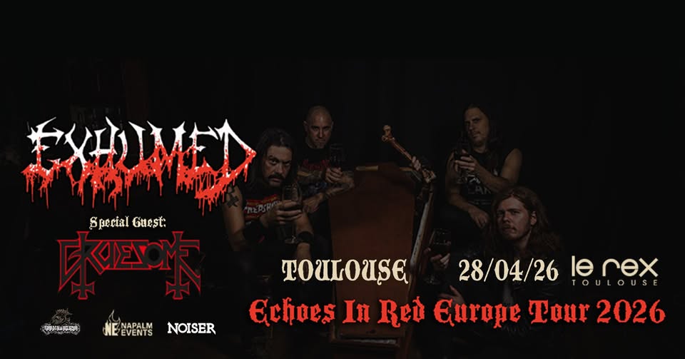 Exhumed & Gruesome à Le Rex de Toulouse, Toulouse