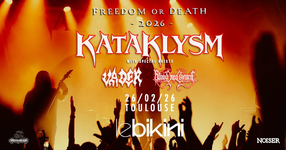 KATAKLYSM + special guests VADER & BLOOD RED THRONE à Le Bikini, Toulouse
